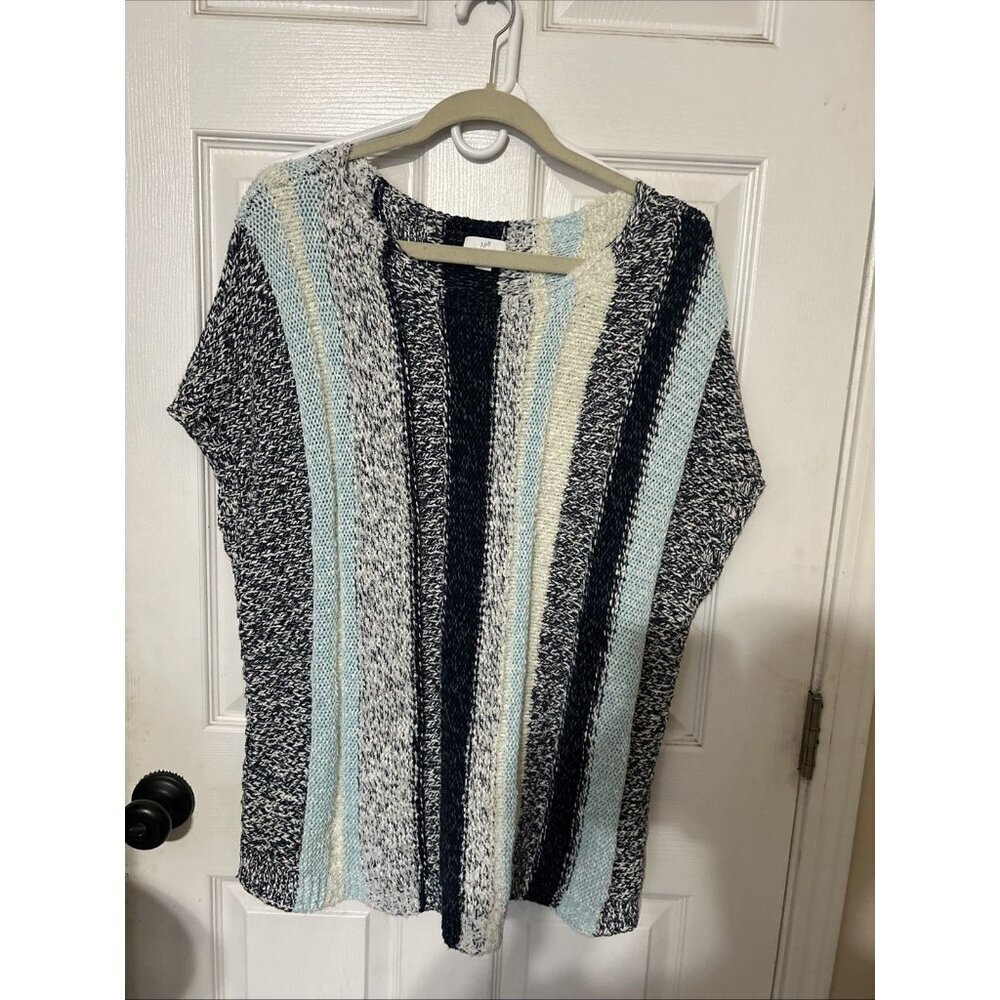 J.Jill Pure Jill Womens Sweater Sz XL Cotton Blend Boho Oversized